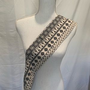 Skinny scarf for hair tie